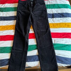 Club Monaco Black Bootcut Corduroy Jeans